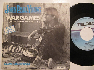 John Paul Young War Games 7" sinkku