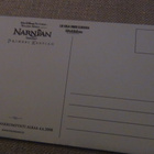 Narnian tarinat Prinssi Kaspian mainos postikortti 2008 - pikkukuva 2