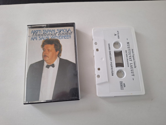 ANTTI-TAPANI SIMOLA - MUUTTUVAT LAULUT c-kasetti