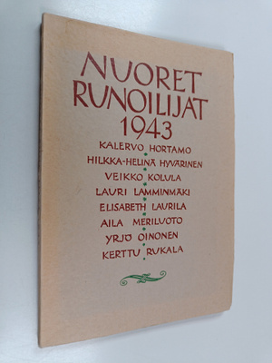 Nuoret runoilijat 1943