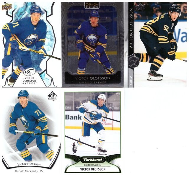 5 x VICTOR OLOFSSON Buffalo Sabres