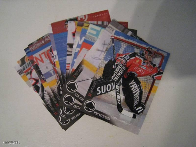 Cardset 2010-11 Ässät teamset kortit 157-168