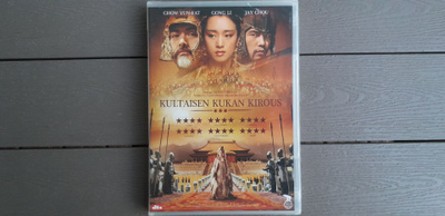DVD: Kultaisen Kukan Kirous (Chow Yun-Fat,Gong Li 2006) UUSI