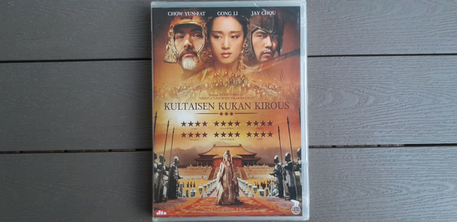 DVD: Kultaisen Kukan Kirous (Chow Yun-Fat,Gong Li 2006) UUSI