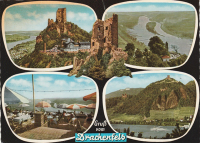 Postikortti, SAKSA, vanha kortti 1960 luvulta