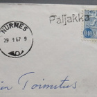 Pp-leima PALJAKKA / Nurmes kirjeellä 1967 - pikkukuva 2