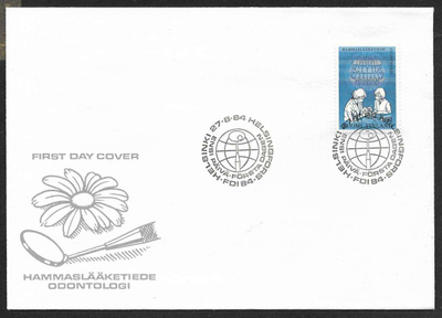 Hammaslääketiede 1984 FDC (LAPE 946)