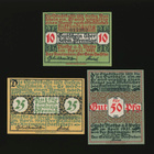 Saksa Notgeld 10, 25, 50 Pfg, Vlotho 1921 - pikkukuva 2