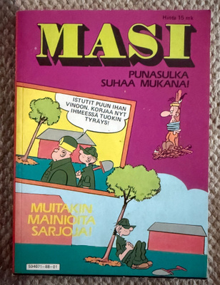MASI TASKUKIRJA 1988