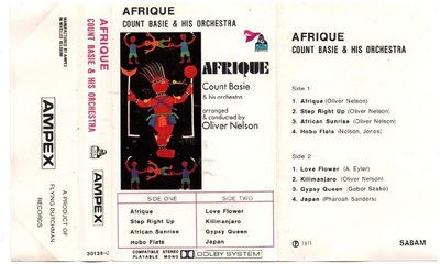 Afrique Count Basie & His orchestra c-kasetti