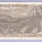 Itävalta 20 Shilling v.1967 P-142 - pikkukuva 2