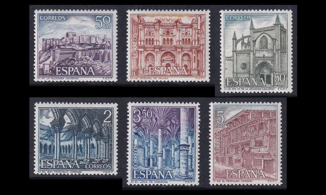 Espanja 1872-7 ** Nähtävyyksiä (1970)
