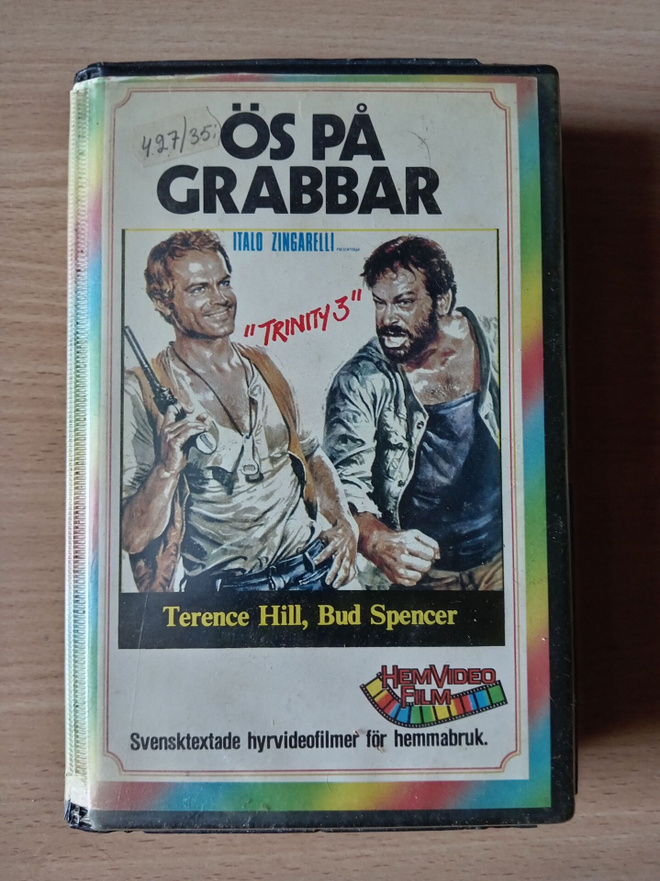 ÖS PÅ GRABBAR (terence hill/bud spencer) vhs