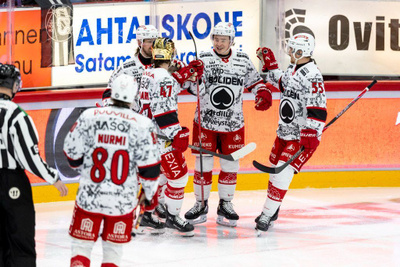 Pinard Maastokuvioinen pelipaita Porin Ässät Game Worn