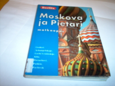 Berlitz MOSKOVA JA PIETARI matkaopas (2005) Sis.postikulut