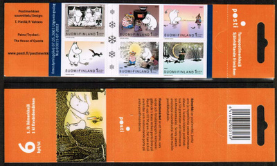 2003 Muumit ja Taikatalvi, postituore vihko.