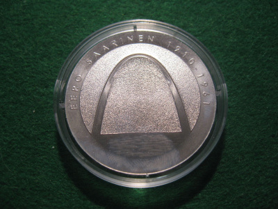 Suomi 10e hopea juhlaraha Eero Saarinen - 2010
