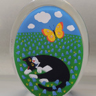 Iittala ' kissa ja perhonen ' lasikortti! - pikkukuva 2