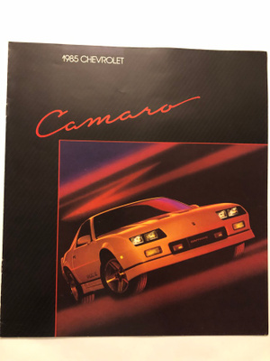 Myyntiesite - Chevrolet Camaro - 1985