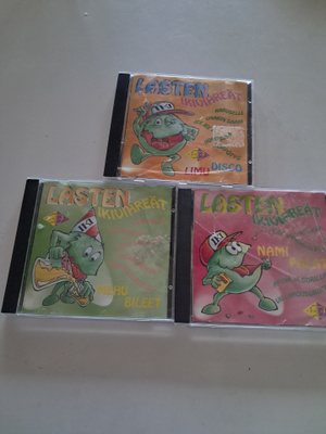 LASTEN IKIVIHREÄT 3 CD levyä