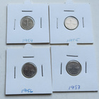 1 mk v.1954-1962, 9 eri vuotta, kl 5-7, 10 kol. - pikkukuva 5