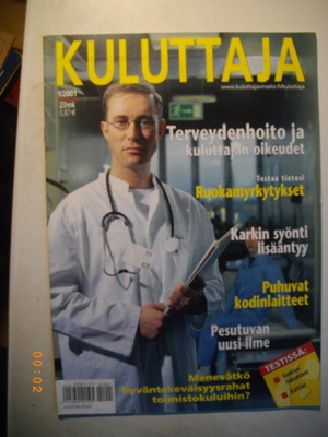 Kuluttaja Nro 1/2001