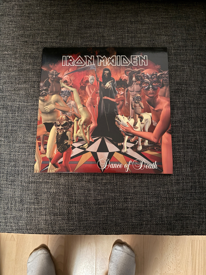 Iron Maiden dance of death  LP