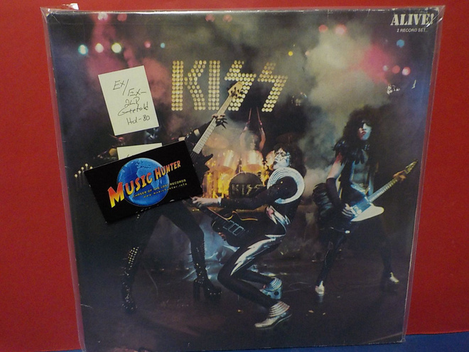 Kiss - Alive! EX/EX- 2LP