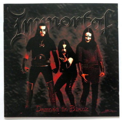 IMMORTAL Damned in Black CD HUIPPUKUNTO