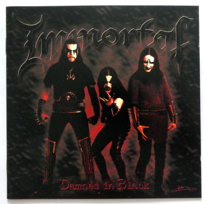 IMMORTAL Damned in Black CD HUIPPUKUNTO