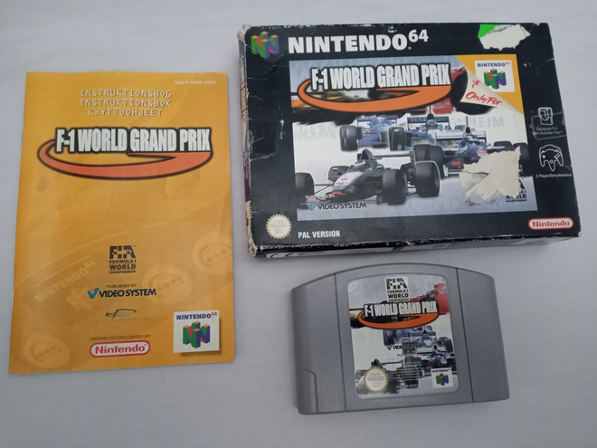 N64 F1 World Grand Prix Cib