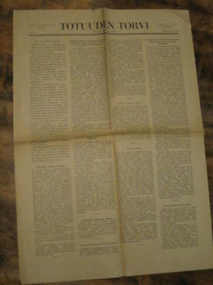 Sanomalehti: Totuuden Torvi 13.10.1928