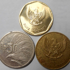 Indonesia. 50, 100, 500 rupiah. - pikkukuva 2