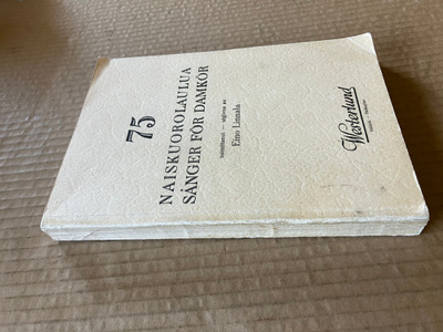 EINO LINNALA 75 NAISKUOROLAULUA 1954 HYVÄ