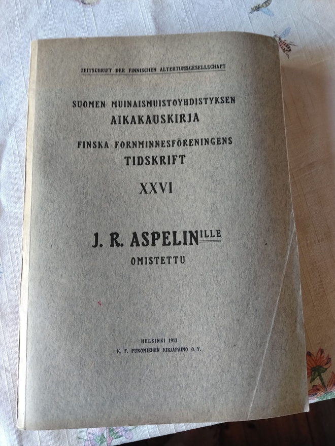 suomen muinasmustoyhdistyksen aikakusikirja 26