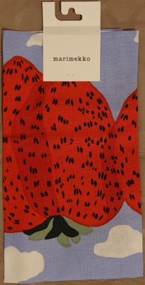 Marimekko - Mansikkavuoret keittiöpyyhe (43x60 cm)