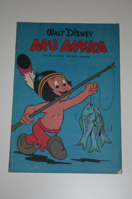 Aku Ankka no 39/1972, no2,4,11,52/1975