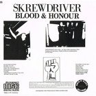 Skrewdriver – Blood & Honour CD - pikkukuva 2