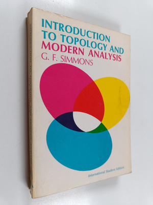 George F. Simmons : Introduction to topology and modern a...