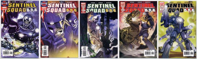Sentinel Squad One #1-5 (Marvel; 2006)