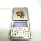 14 Karaatin kultainen papuketju 4,4 g 585 KMoy - pikkukuva 5