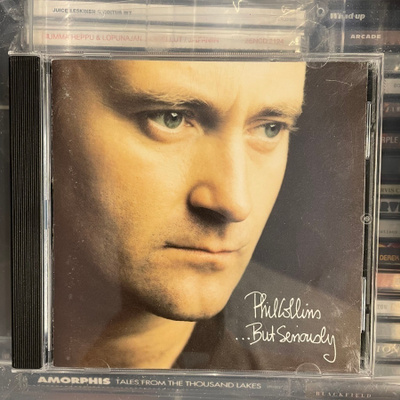 PHIL COLLINS - …But Seriously cd (v. 1989 originaali)