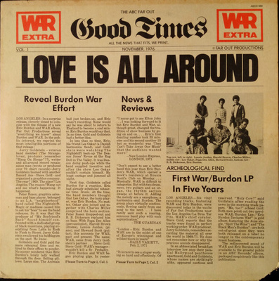 War Featuring Eric Burdon - Love Is All Around LP