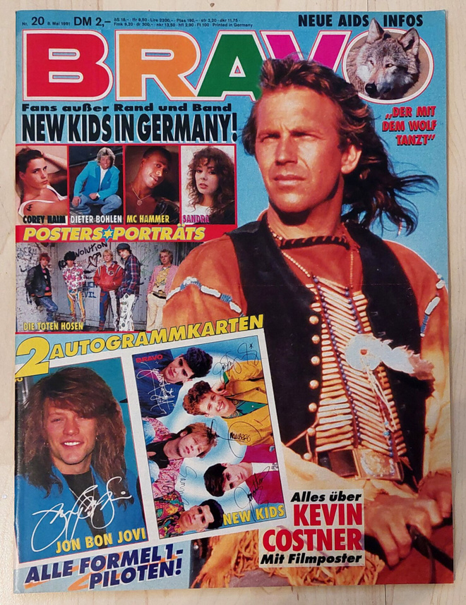 Bravo 1991 - Mukana julisteet - Ei postikuluja!