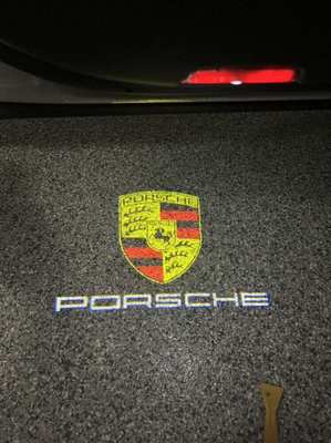 Porsche Cayenne/911/Taycan logolliset ovivalot — logo maah
