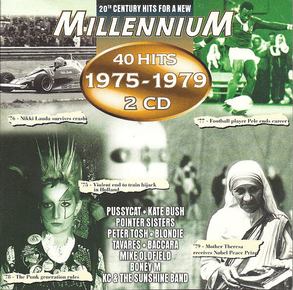MILLENNIUM, 40 HITS 1975-1979 (2-CD), mm. Harpo, Boney M