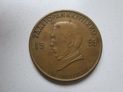 Säästöpankkiviikkomitali 1959