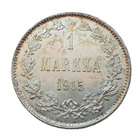 1 markka 1915 - Hienokuntoinen! - pikkukuva 2