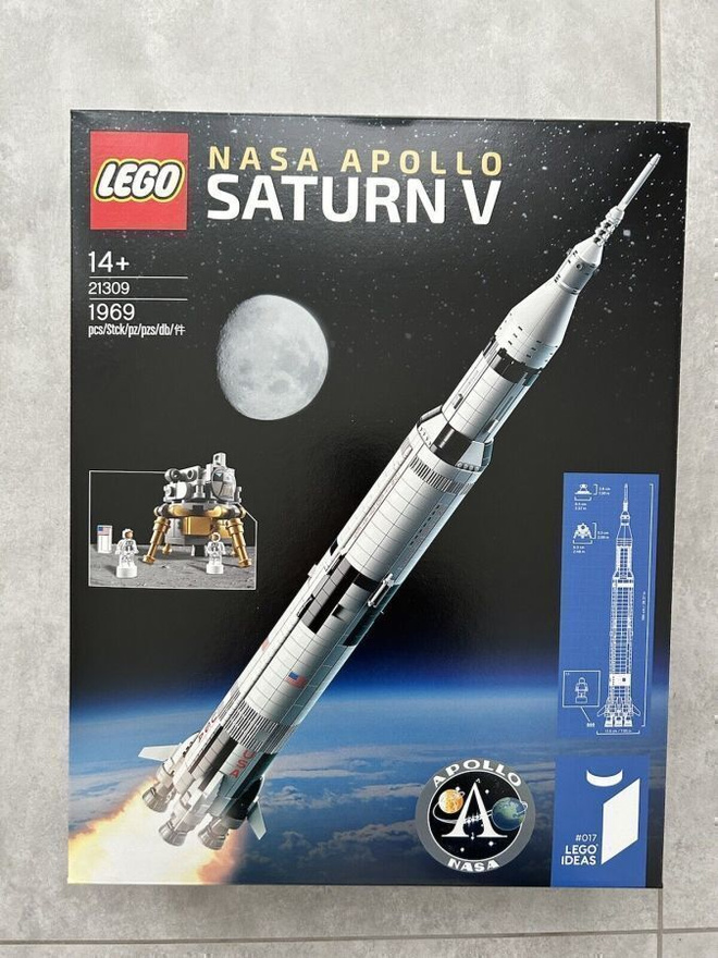 Lego Ideas Nasa Apollo Saturn V 21309 - Retired set