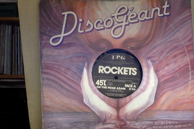 ROCKETS  ::  ON THE ROAD AGAIN  ::  VINYYLI MAXI PROMO  1978